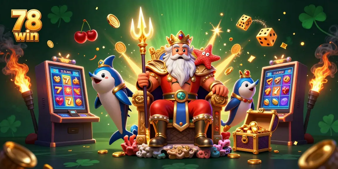 Experience thrilling gaming at 78 win with vibrant jackpot explosions and dynamic casino elements.