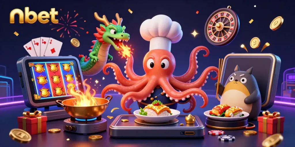 Experience the excitement of nbet with vibrant characters and dynamic casino elements.