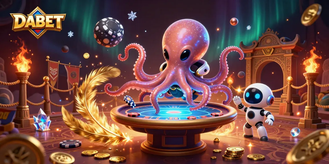DABET offers an exciting alien-themed casino experience with vibrant poker action and intergalactic elements.