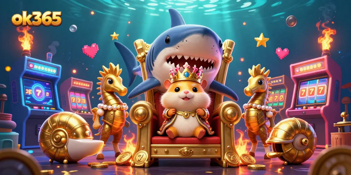 Win bold jackpots at ok365 with vibrant 3D casino-themed illustration showing thrilling game elements.