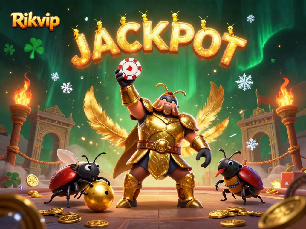 Experience the excitement of Rikvip with vibrant 3D characters and casino elements