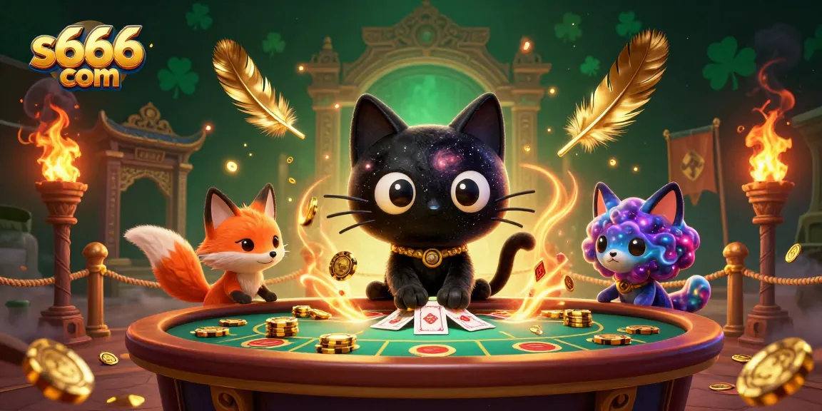 Experience the thrill of s666 com casino games with a cosmic twist featuring vibrant characters and exciting visuals.