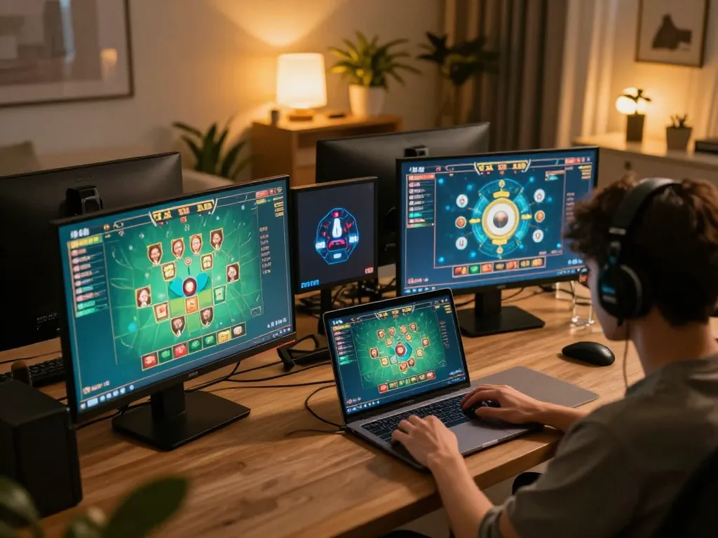 Tài xỉu online uy tín gameplay scene with player engaged in live dealer session.