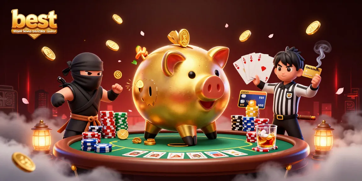 Best no deposit bonuses Australia casino scene featuring vibrant 3D characters and poker elements.