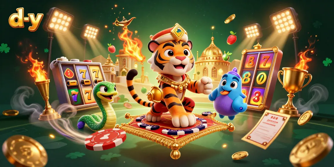 Experience thrilling wins with d-y's magical casino adventures featuring vibrant 3D slots action.